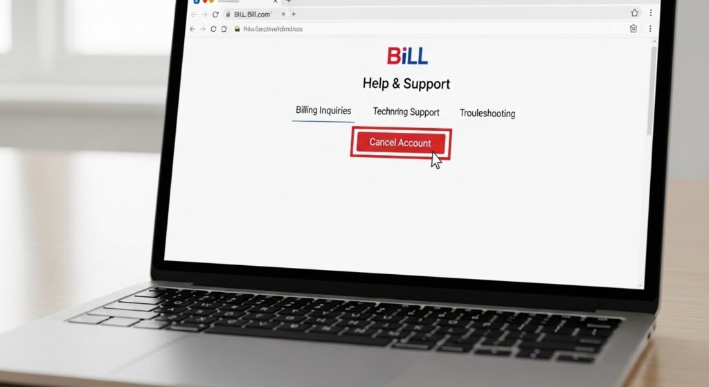 How to Cancel BILL Account: