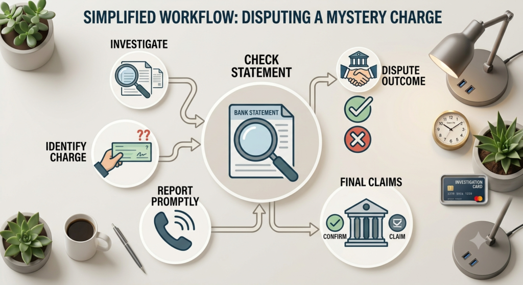 Dispute a Mystery Charge on Your Bank Statement