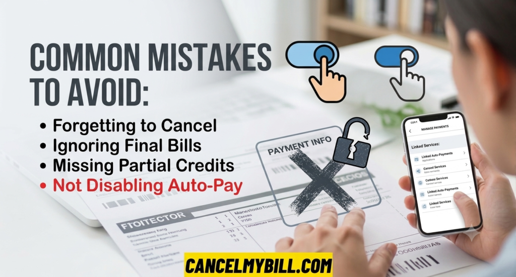 How to stop automatic bill payments via bank safely