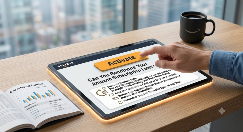Can You Reactivate Your Amazon Subscription Later?