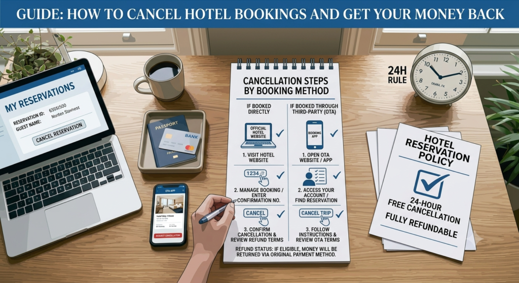 How to Cancel Hotel Bookings and Get Your Money Back