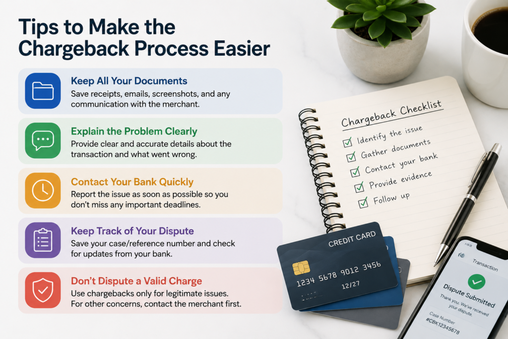 Tips to Make the Chargeback Process Easier
