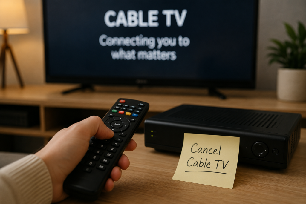 Contact Your Cable Provider to Cancel Your Service