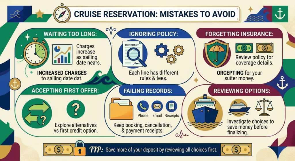 Common Mistakes to Avoid When Canceling a Cruise Reservation