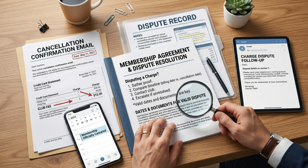 You Are Charged After Canceling Your Club Membership?