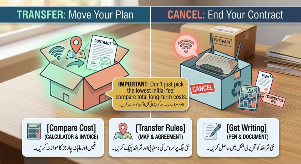 Should You Cancel or Transfer Your Internet Service?